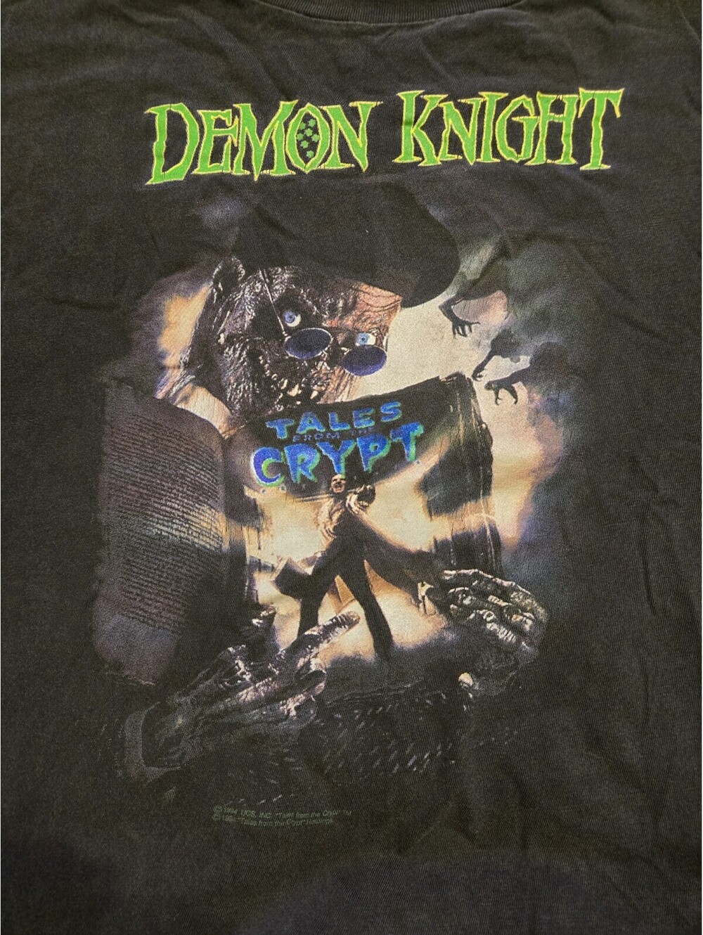 Size XL - 1994 Tales from the Crypt Keeper Vintage Demon Knight Movie Tee Shirt